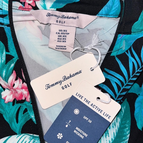 Tommy Bahama Golf Tropical Pullover sz XS NWT! - Picture 4 of 8